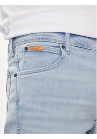 Wrangler Szorty jeansowe Texas 112350870 Niebieski Regular Fit. Kolor: niebieski. Materiał: bawełna