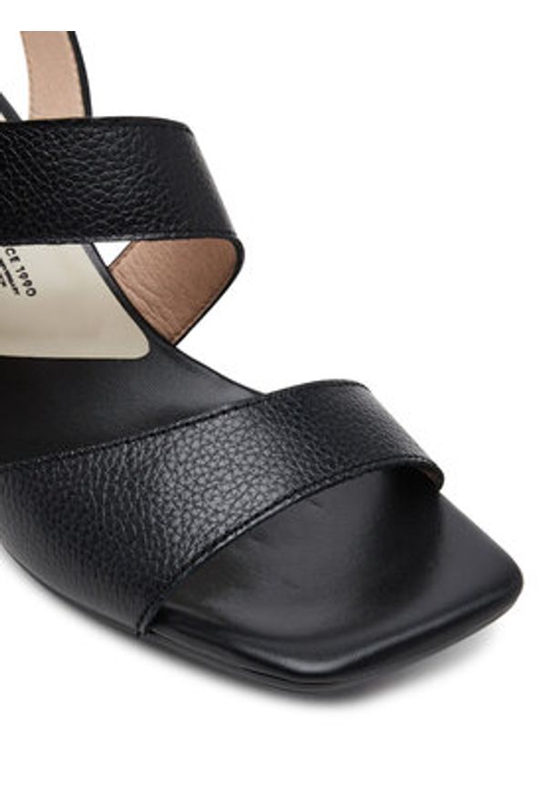 Hispanitas Sandały Miami HV253908 Czarny. Kolor: czarny. Materiał: skóra