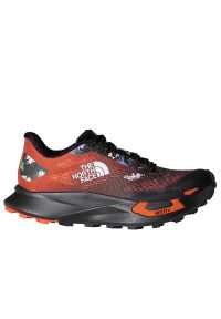 Buty damskie The North Face Vectiv Enduris IV Race 0A8DA3GHW1 - pomarańczowo-czarne. Kolor: czarny, pomarańczowy, wielokolorowy. Materiał: guma. Szerokość cholewki: normalna. Wzór: nadruk. Sport: fitness