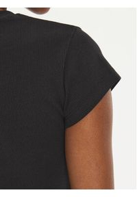 Calvin Klein Jeans T-Shirt Baby J20J223552 Czarny Slim Fit. Kolor: czarny. Materiał: bawełna #3
