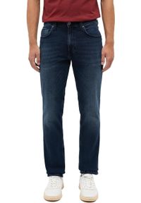Męskie Spodnie Jeansowe Mustang Style Washington Straight Denim Blue 1014704 5000 882