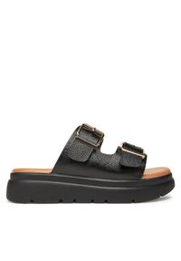 Clara Barson Klapki H3T9409-6 Czarny. Kolor: czarny. Materiał: syntetyk, materiał