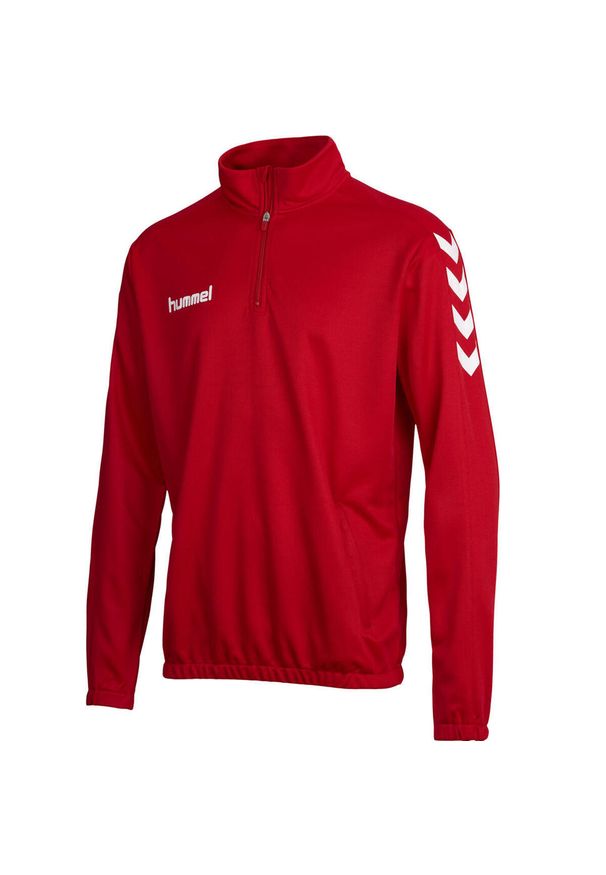 Bluza sportowa dla dorosłych Hummel Core 1/2 Zip Sweat. Kolor: czerwony. Sport: fitness