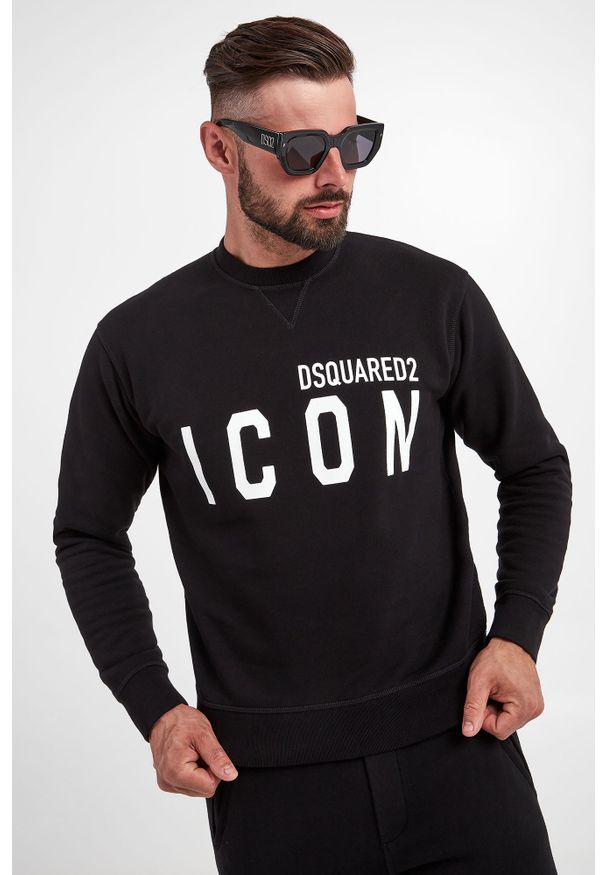 Bluza DSQUARED2. Materiał: bawełna, tkanina. Wzór: napisy