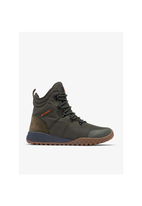 columbia - Buty zimowe męskie Columbia Fairbanks Omni-Heat. Kolor: zielony. Technologia: Omni-Heat (Columbia). Sezon: zima