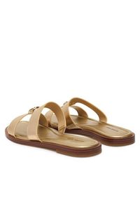 MICHAEL Michael Kors Klapki Ering Flat 40S6ERFS2M Złoty. Kolor: złoty. Materiał: skóra #5