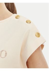 Marciano Guess T-Shirt G6GI04 K3505 Écru Regular Fit. Materiał: bawełna #4