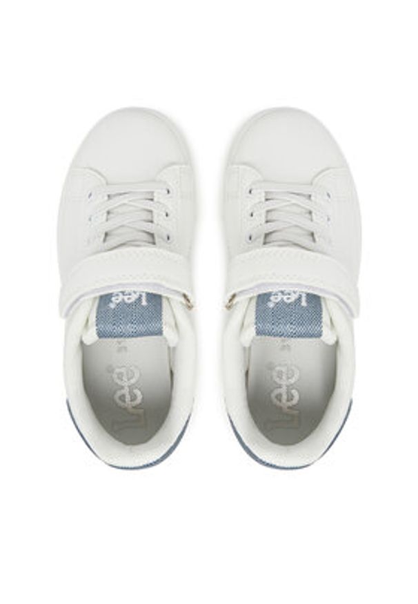 Lee Sneakersy Lily Low Jr 50251055.09N Biały. Kolor: biały. Materiał: skóra