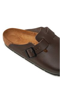 Birkenstock Klapki Boston Pro Le 1026187 Brązowy. Kolor: brązowy. Materiał: skóra #5