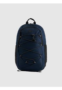 4f - 4F Plecak miejski (22 L) z kieszenią na laptop - granatowy Uniwersalny. Kolor: niebieski. Materiał: guma, materiał. Styl: casual #1