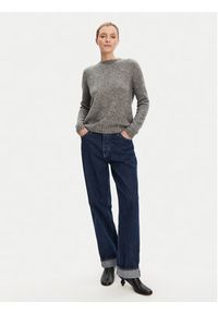 Weekend Max Mara Sweter Ghiacci 2525366151 Szary Regular Fit. Kolor: szary. Materiał: wełna #4