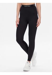 Calvin Klein Performance Legginsy 00GWS3L605 Czarny Slim Fit. Kolor: czarny. Materiał: syntetyk