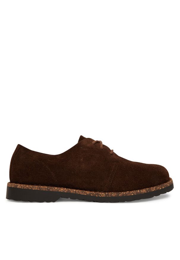 Półbuty Birkenstock. Kolor: brązowy