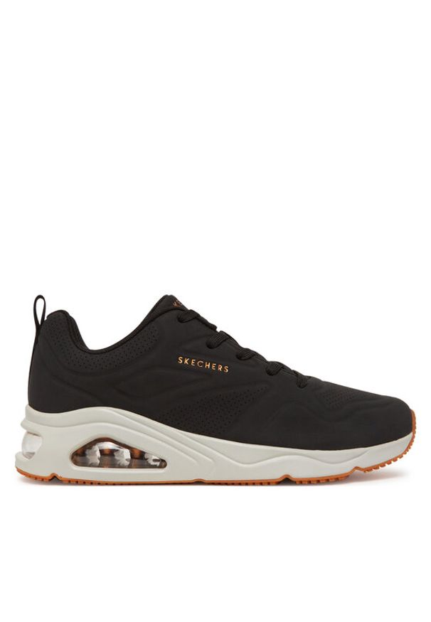 skechers - Skechers Sneakersy Tres-Air Uno-Ah - Mazing 177390/BLK Czarny. Kolor: czarny. Materiał: skóra