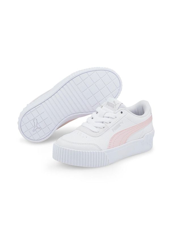 Buty Sportowe Dziecięce Puma CARINA LIFT PS 37422608 r 31. Kolor: biały, różowy, wielokolorowy