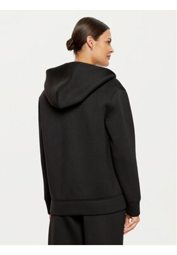 Calvin Klein Bluza K20K208087 Czarny Relaxed Fit. Kolor: czarny. Materiał: wiskoza