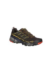 LA SPORTIVA - Buty trailowe męskie La Sportiva Akyra. Zapięcie: sznurówki. Kolor: czarny, żółty, wielokolorowy. Materiał: syntetyk, tkanina, materiał. Szerokość cholewki: normalna