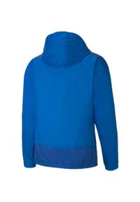 Kurtka Puma Teamgoal 23 Training Rain Jacket, Mężczyźni. Kolor: niebieski. Materiał: poliamid, materiał. Sport: piłka nożna