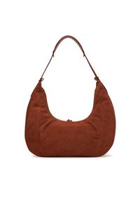 Pinko - PINKO Torebka Slouchy Hobo Big PE 25 PLTT 104295 A29N Brązowy. Kolor: brązowy. Materiał: skórzane, zamszowe #5