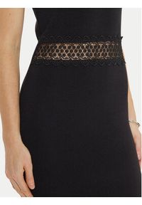 Morgan Sukienka dzianinowa 242-RMYA Czarny Slim Fit. Kolor: czarny. Materiał: syntetyk #4