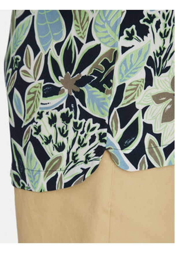 Hugo - HUGO Koszula Beach 50540065 Granatowy Regular Fit. Kolor: niebieski. Materiał: wiskoza