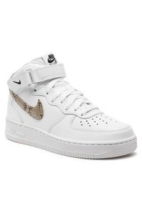 Nike Sneakersy Air Force 1 '07 Mid DD9625 101 Biały. Kolor: biały. Materiał: skóra. Model: Nike Air Force #5