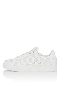 Philipp Plein - PHILIPP PLEIN Sneakersy SAFS USC0920 PLE005N Biały. Kolor: biały. Materiał: skóra #1