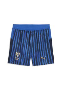 Puma - Młodzieżowe szorty KIDSUPER × AL-HILAL SFC PUMA Blue Intense Club Navy. Kolor: niebieski. Sezon: lato. Sport: piłka nożna