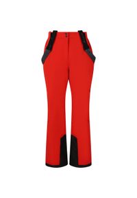 Spodnie narciarskie dla kobiet Whistler Yarra Functional W-PRO 15000. Kolor: czerwony, wielokolorowy, czarny. Sezon: zima. Sport: narciarstwo #1