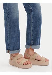 Crocs Sandały Brooklyn Woven Upper LW 209977 Beżowy. Kolor: beżowy #4