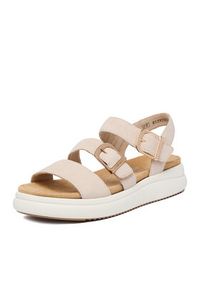 Remonte Sandały CEO-D0L50-60 Beżowy. Kolor: beżowy. Materiał: zamsz, skóra #5