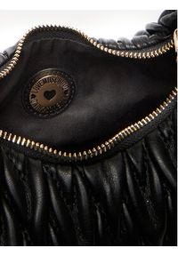 Love Moschino - LOVE MOSCHINO Torebka JC4014PP1NLH0000 Czarny. Kolor: czarny. Materiał: skórzane #5