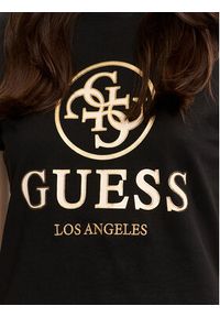 Guess T-Shirt Stacie V4BI00 I3Z14 Czarny Regular Fit. Kolor: czarny. Materiał: bawełna #4