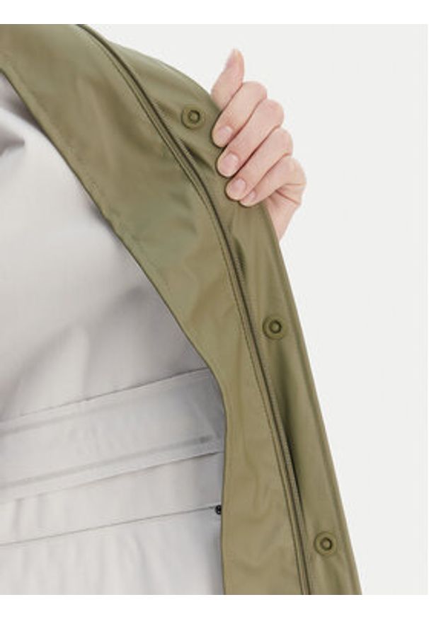 Hunter Parka Janna HARW0021242 Khaki Regular Fit. Kolor: brązowy. Materiał: syntetyk