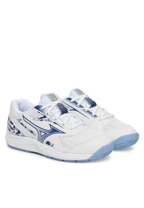 Mizuno Buty halowe Stealth Star 3 Jr. X1GC2507 Biały. Kolor: biały. Materiał: materiał, syntetyk