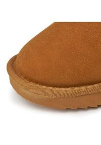 ONLY Shoes Śniegowce Onlfeodora Teddy Lined Boot 15330019 Brązowy. Kolor: brązowy. Materiał: materiał