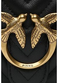 Pinko - PINKO Czarna torebka Love One Wallet C. Kolor: czarny #5