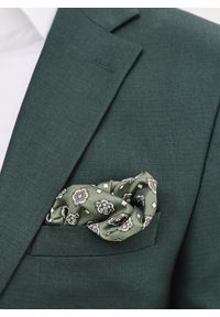 Pako Lorente - PAKO LORENTE - Zielona marynarka garniturowa. Kolor: zielony. Materiał: poliester, wiskoza, elastan. Wzór: gładki. Styl: młodzieżowy #7