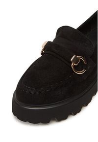 DeeZee Loafersy LE601-4 Czarny. Kolor: czarny. Materiał: materiał #7
