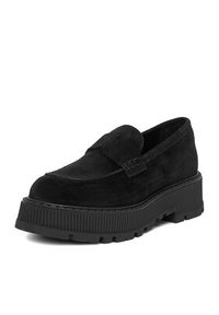 G-Star RAW - G-Star Raw Loafersy EO-HAYAT-9001-25 Czarny. Kolor: czarny. Materiał: zamsz, skóra #5