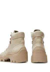Guess Trzewiki Yia FLFYIA ELE10 Beżowy. Kolor: beżowy. Materiał: skóra #5