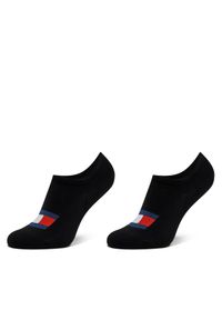 TOMMY HILFIGER - Tommy Hilfiger Skarpety stopki unisex 701228224 Czarny. Kolor: czarny. Materiał: bawełna