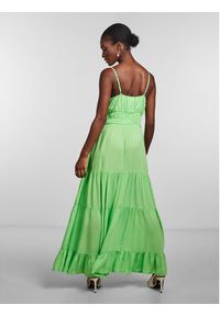 YAS Sukienka 26026350 Zielony Regular Fit. Kolor: zielony. Materiał: wiskoza #4