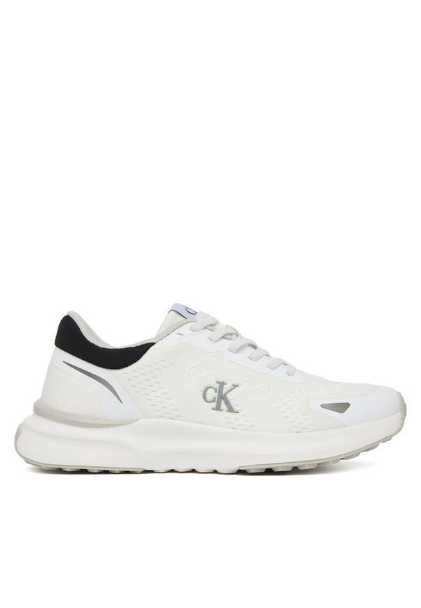 Sneakersy Calvin Klein. Kolor: biały