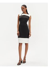 Calvin Klein Sukienka koktajlowa Neoprene K20K207029 Czarny Slim Fit. Kolor: czarny. Materiał: syntetyk. Styl: wizytowy #3