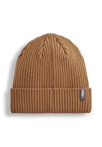 Czapka Puma Classic Cuff Beanie. Kolor: beżowy. Sezon: zima. Styl: sportowy #2