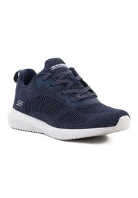 skechers - Buty Skechers W 117074-NVY niebieskie. Kolor: niebieski. Materiał: syntetyk, materiał. Szerokość cholewki: normalna