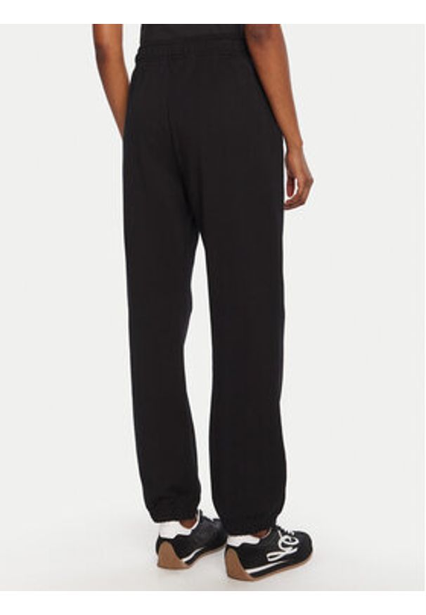 Pinko - PINKO Spodnie dresowe Plumcake 104790 A2RO Czarny Regular Fit. Kolor: czarny. Materiał: bawełna