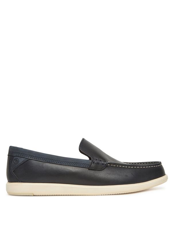 Mokasyny Clarks. Kolor: niebieski