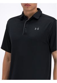 Under Armour Polo UA Tech 1290140 Czarny Loose Fit. Typ kołnierza: polo. Kolor: czarny. Materiał: syntetyk